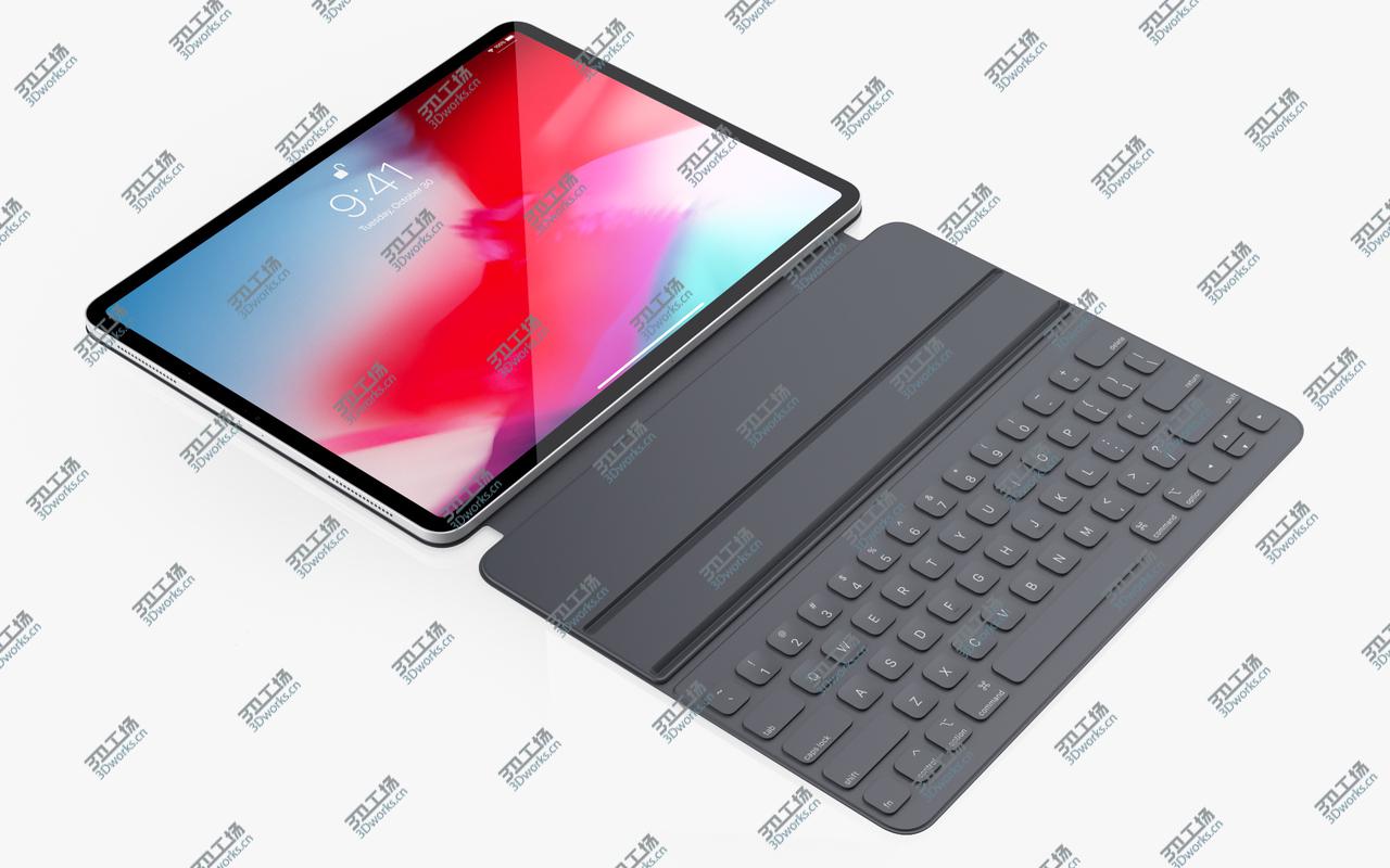 images/goods_img/202104021/3D model Apple iPad Pro 12.9 inch 2018 and Keyboard Folio/4.jpg
